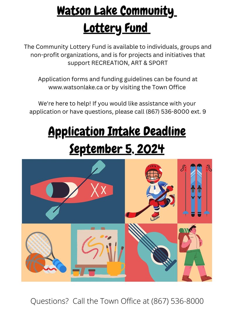 Community Lottery Fund Intake Deadline