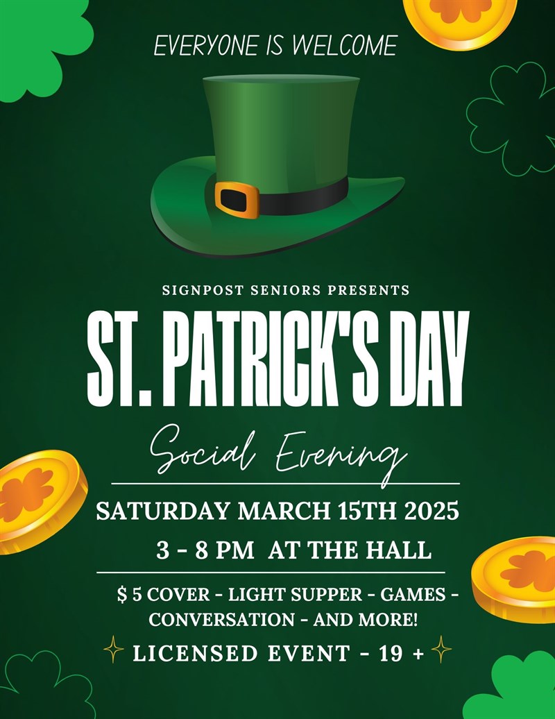 St. Patrick's Day Social