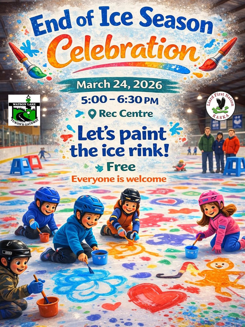 End of Season Ice Painting