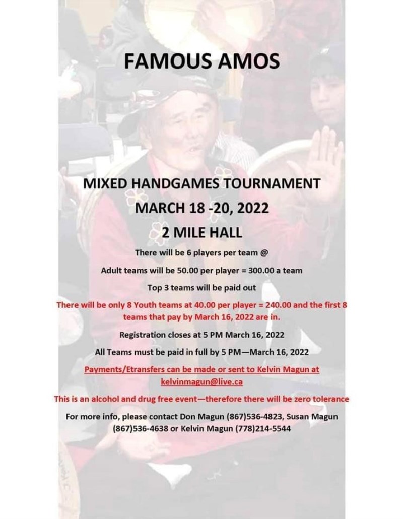 Famous Amos Mixed Handgames Tournament