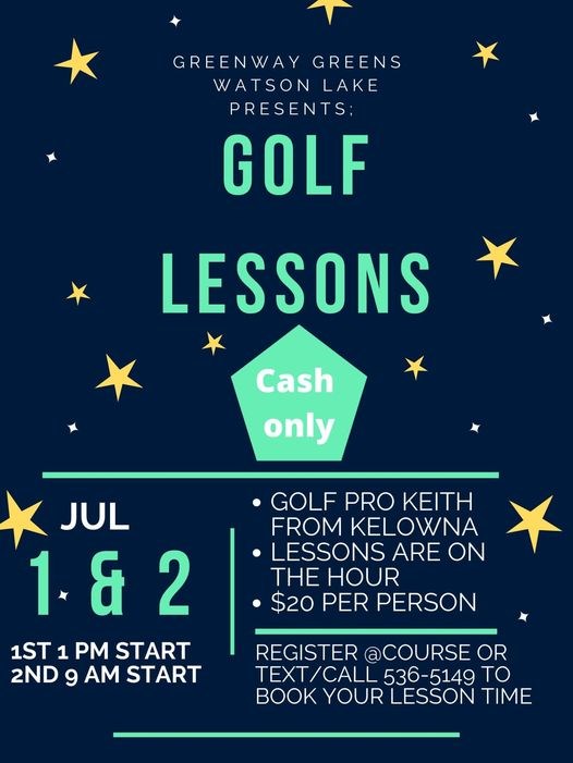 Golf Lessons with a Pro