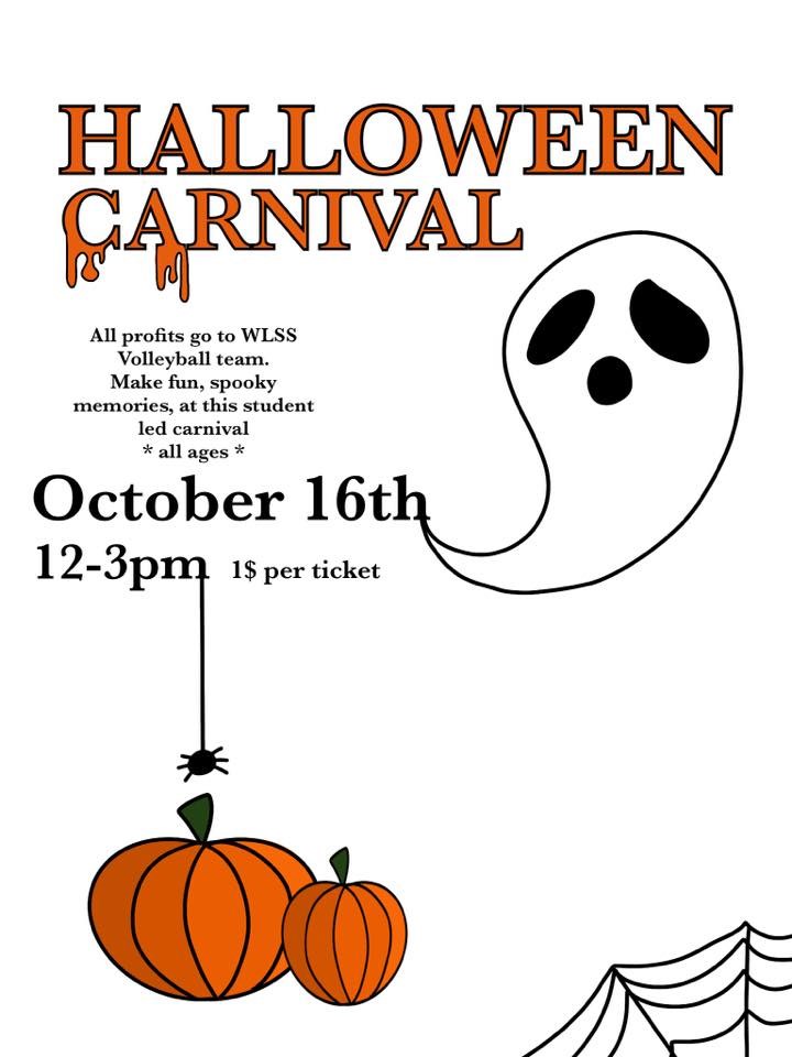Halloween Carnival hosted by WL Highschool Volleyball Team