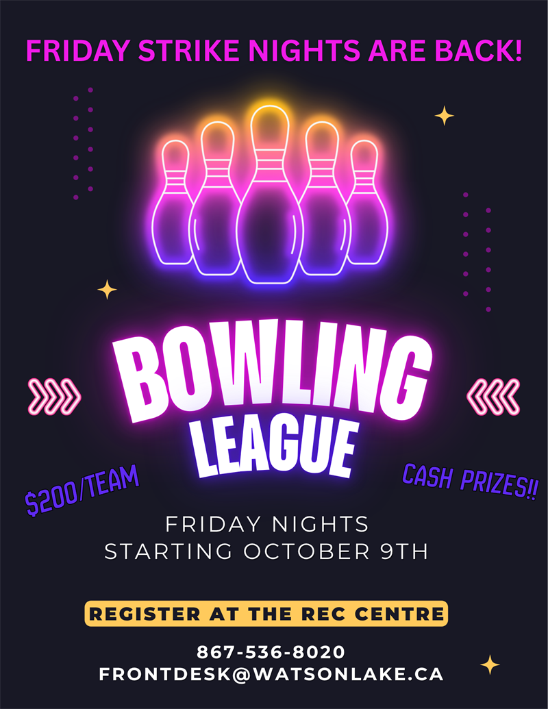 Curling League Poster