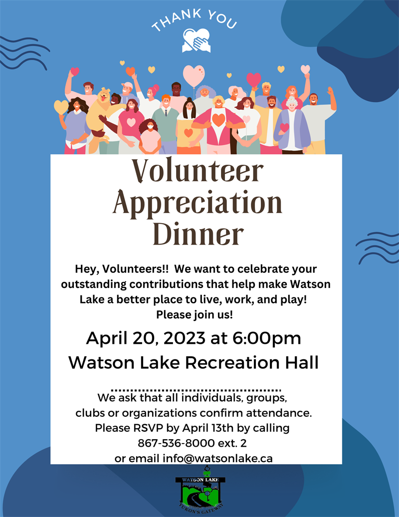 Volunteer Appreciation Dinner